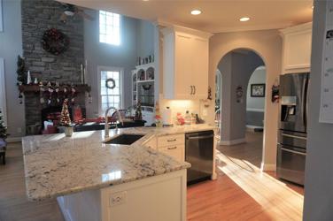 Custom White Kitchen